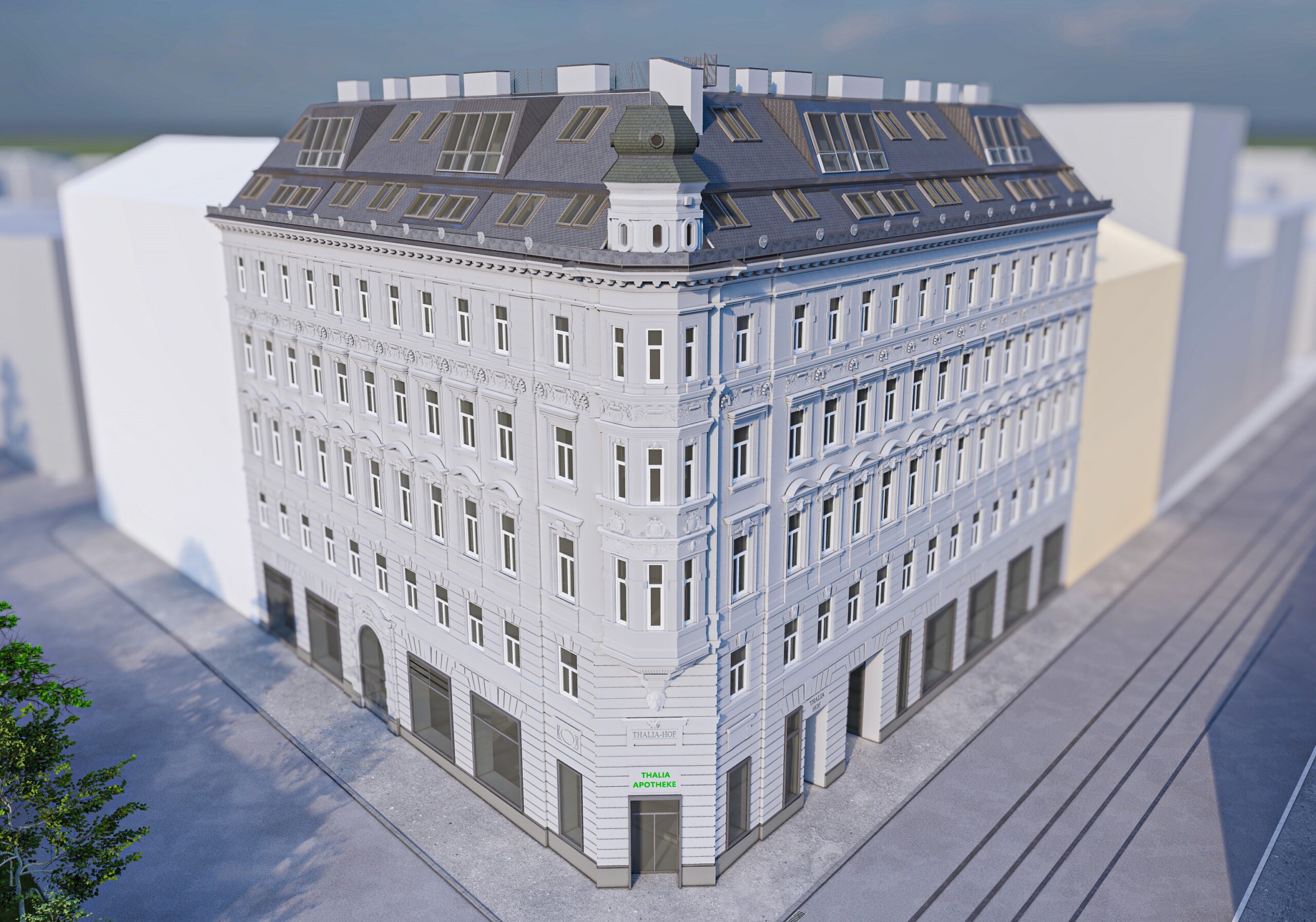 Visualisierung Fassade