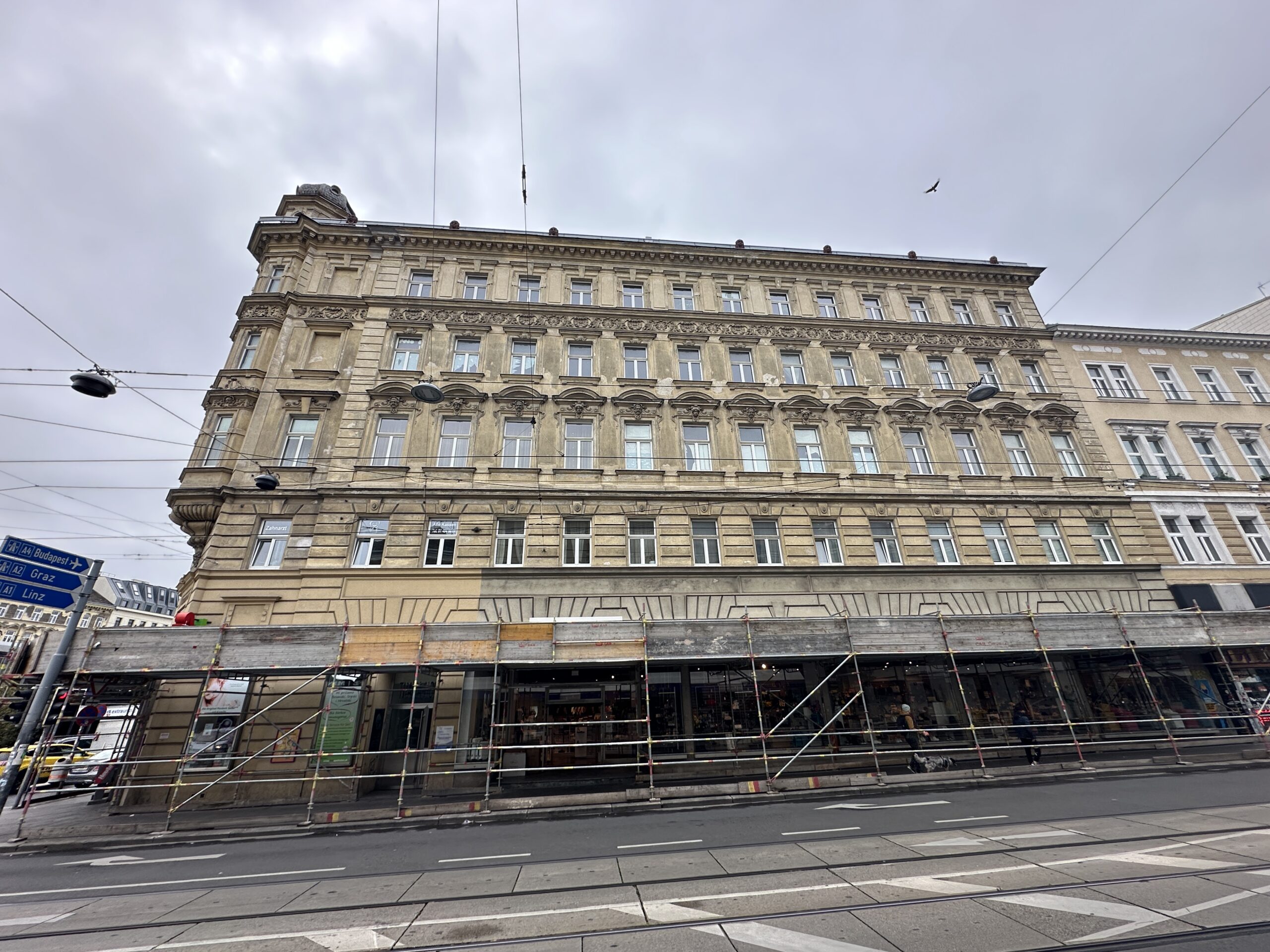 Vorher Fassade